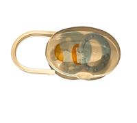 Étui porte-sucette - Conteneur à sucette transparent compact, organisateur de rangement de protection durable | Boîte à tétine de voyage légère pour bébés et, équipement d'hygiène pour bébé, e