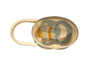 Étui porte-sucette - Conteneur à sucette transparent compact, organisateur de rangement de protection durable | Boîte à tétine de voyage légère pour bébés et, équipement d'hygiène pour bébé, e