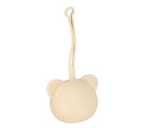Étui Porte-Sucette en Silicone, étui pour Sucette Portable avec Sangle Pratique, Garde la Sucette Propre (Couleur du thé au lait)