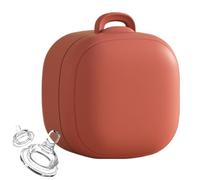 Étui porte-sucette pour bébé,Sac de pochette de couverture de sucette portable en silicone | Pochette de sucette de voyage Portable, porte-sucette en Silicone pour sac à couches, garçons et Neamou