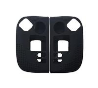 Etui Portective en Silicone pour Steam Deck Couverture Souple Peau Coquille Etui Protecteur antidérapant Accessoires pour Consoles de Jeux Etui Anti-poussière Anti-Chocs antidérapant (Black)