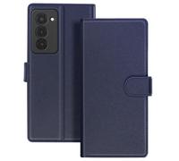 Étui Portefeuille 2 en 1 - MAYAXESS - Redmi 15 5G - Coque Détachable - Bleu Nuit - Aimanté