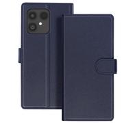 Etui Portefeuille 2 en 1 pour Fairphone 6 avec Coque Détachable Bleu nuit