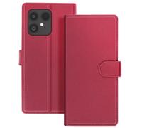 Étui Portefeuille 2 en 1 pour Fairphone 6 avec Coque Détachable Mayaxess Rouge