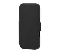 Lynge - Etui à rabat pour téléphone portable - compatibilité avec MagSafe - cuir pleine fleur - noir - pour Apple iPhone 17 Pro