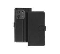 Etui Portefeuille 2 en 1 pour Redmi 15C avec Coque Détachable Noir