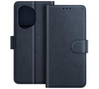 Avizar Étui Portefeuille à Rabat pour Honor 400 Style Cuir Bleu