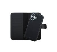 Selencia Étui portefeuille amovible Olyn avec MagSafe pour Apple iPhone 16 - Noir