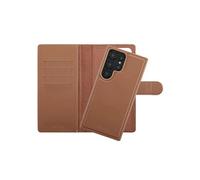Selencia Étui portefeuille amovible Olyn avec MagSafe pour Samsung Galaxy S24 Ultra - Marron