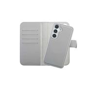 Selencia Étui portefeuille amovible Olyn avec MagSafe pour Samsung Galaxy S25/S24 – Gris