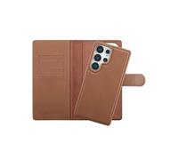 Selencia Étui portefeuille amovible Olyn avec MagSafe pour Samsung Galaxy S25 Ultra - Marron