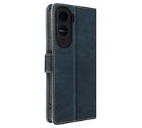 Étui Portefeuille anti RFID pour Honor 90 Lite Bleu nuit