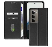 Étui Portefeuille - AVIZAR - Xiaomi Redmi 15 5G - Noir - Grainé - Fonction Stand