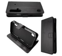 Étui portefeuille caseroxx pour Blackview BV9900 / Pro / E en Cuir artificiel avec porte-cartes - noir