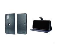 Étui portefeuille caseroxx pour Crosscall Stellar-X5 / X5s en Cuir artificiel avec porte-cartes - bleu