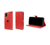 caseroxx Étui pour Crosscall Stellar-X5, Housse Bookstyle en Cuir Artificiel, Rouge