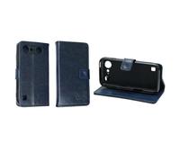 caseroxx Étui pour Doro Aurora A10/A11, Housse Bookstyle en Cuir Artificiel, Bleu