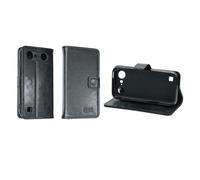 caseroxx Étui pour Doro Aurora A10/A11, Housse Bookstyle en Cuir Artificiel, Noir