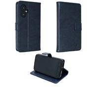 Étui portefeuille caseroxx pour SPC Zeus 2 en Cuir artificiel avec porte-cartes - bleu