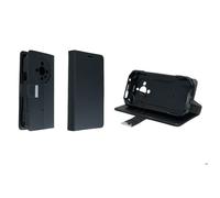 Étui portefeuille caseroxx pour Ulefone Armor X32 / X32 Pro en Cuir artificiel avec porte-cartes - noir