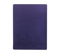 Étui portefeuille compact et fin pour passeport, organiseur de documents de voyage, 19,5 x 13,5 cm, pour homme et femme, bleu, 1, Moderne