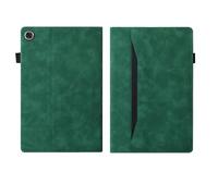 Étui Portefeuille de Luxe en Cuir PU for Tablette Samsung Galaxy Tab A11 8,7 Pouces SM-X130/X133 2025 avec Support Avant.(Green)