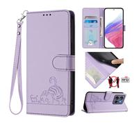 Étui portefeuille de protection en cuir pour Ulefone Note17Pro avec fermeture magnétique, emplacement pour carte de crédit et protection antichoc.