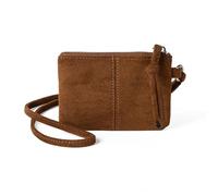 Étui portefeuille élégant en cuir synthétique pour femmes et filles avec lanière confortable et porte-badge d'identité pour femmes et filles, Couleur châtaigne, Beauté de masse