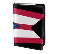 Étui portefeuille en cuir avec drapeau de l'État de l'Oregon - Accessoires de voyage essentiels pour bagages, Drapeau de l'État de l'Ohio, One Size, Contemporain
