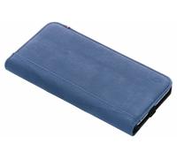 Étui portefeuille en cuir bleu iPhone 8 Plus / 7 Plus / 6(s) Plus