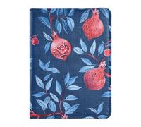 Étui portefeuille en cuir denim style ancien grenade imperméable pour passeport