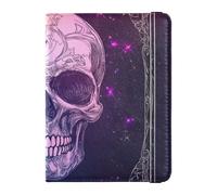 Étui portefeuille en cuir pour passeport mystérieux Tarot Astrologique Squelette avec fente pour carte de vaccin Léger, Squelette astrologique mystérieux Tarot, 1 size