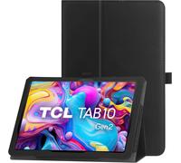Étui Portefeuille En Cuir Synthétique Avec Support Et Dragonne Pour Tablette Tcl 10l Generation 2 (8492a)