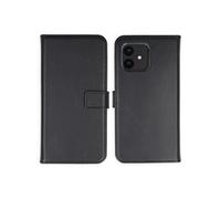 Etui portefeuille en cuir véritable pour Fairphone 6 - Noir