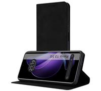Étui portefeuille en similicuir avec porte-cartes pour OPPO Reno 13 5G Couleur noire