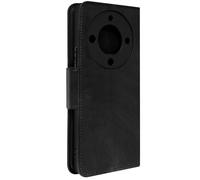 Étui Portefeuille et Support Vidéo pour Honor Magic 5 Lite 5G - AVIZAR - Noir - Protection intégrale