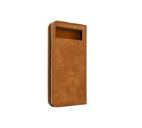 Étui Portefeuille Google Pixel 6a Porte-cartes Soft-touch Camel