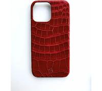 étui portefeuille Guess Crocodile rouge pour iPhone 5 & 5S