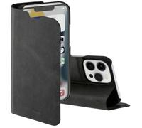 Étui portefeuille - HAMA - Apple iPhone 14 Pro - Couleur noire - Coque semi-rigide - Fermeture rabat