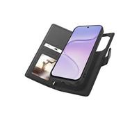 Etui Portefeuille Honor 600 Smart Anti-RFID Coque Détachable Noir