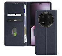 Étui Portefeuille - Honor - Magic 7 Lite - Bleu Nuit - Support Vidéo - Aimanté