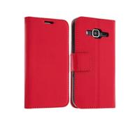 Etui Portefeuille - Housse Porte-Carte - Samsung Galaxy Core Prime - Rouge