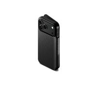 Etui portefeuille iPhone 17 Pro Max / 18 Pro Max MagWallet en cuir Noir