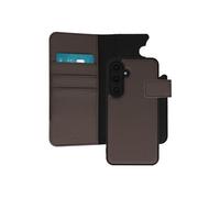 imoshion Étui portefeuille luxe 2-en-1 amovible pour Samsung Galaxy S24 FE - Marron