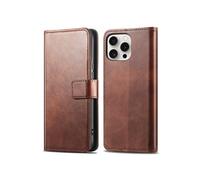 imoshion Luxe Bookcase voor de Apple iPhone 13 Pro Max - Donkerbruin