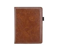 Etui portefeuille Luxe unie pour Kobo Aura H2O Edition 2 - Marron