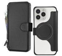 Étui Portefeuille MagSafe Universel Taille XL Protection RFID 4smarts Noir