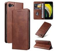 Etui portefeuille marron Apple iPhone 16e / iPhone 17e 5G - Housse pochette protection case