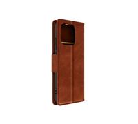 Étui Portefeuille Marron Foncé pour Xiaomi Redmi 12C Simili Cuir