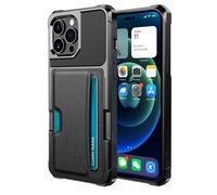 Étui Portefeuille Noir Élégant pour iPhone 16 Series iPhone 16